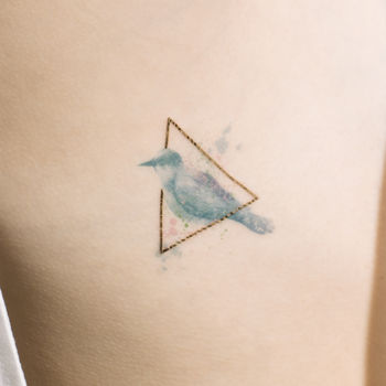 Blue Bird Temporary Tattoo, 2 of 4