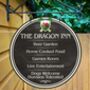 Dragon Inn Personalised Home Pub Sign Man Cave Sign, thumbnail 2 of 9
