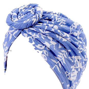 Pre Tied Chemo Turban Headwrap Front Knot, 6 of 12