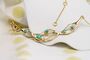 Gold And Turquoise Necklace, thumbnail 1 of 10