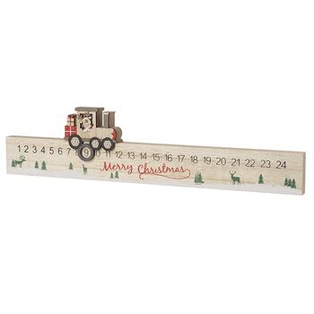 Christmas Advent Calendar Countdown With Reindeer Train, 2 of 3