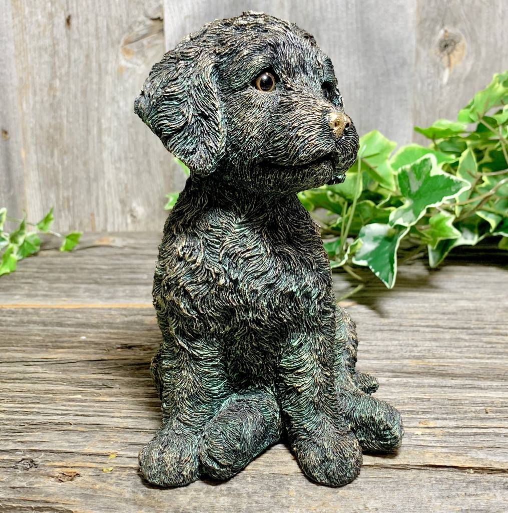 cockapoo garden sculpture by london garden trading | notonthehighstreet.com