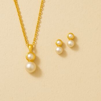Double Pearl Necklace, 3 of 4