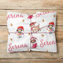 Elf Girl Personalised Christmas Wrapping Paper 682, thumbnail 2 of 4