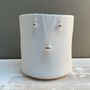 Personalised Solid Silver Apple Charm Necklace, thumbnail 6 of 7