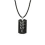 More To Me Gemstone Dog Tag Necklace, thumbnail 1 of 4