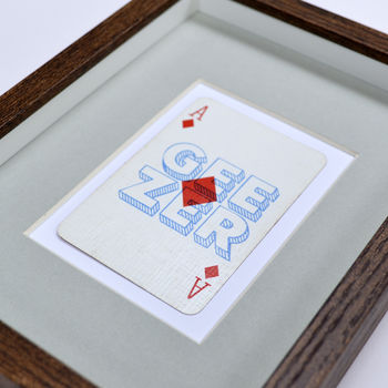 A Diamond Geezer Vintage Playing Card Print, 4 of 6