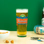 Personalised Craft Beer Label Printed Pint Glass, thumbnail 1 of 7