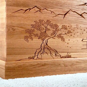 Personalised Oak Toy Box, 9 of 12