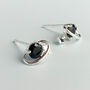 Sterling Silver Saturn And Star Stud Earrings, thumbnail 2 of 5