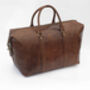 Luxury Soft Hide Leather Travel Holdall Bag, thumbnail 10 of 11