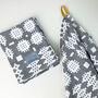 Welsh Blanket Print Tea Towel, thumbnail 2 of 2