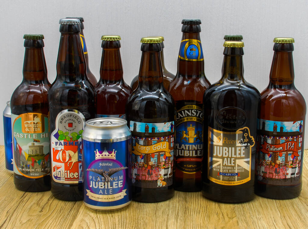 Jubilee Beer Selection By Best of British Beer | notonthehighstreet.com