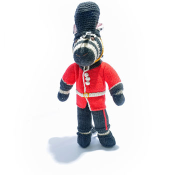Animal Soft Toy In Changeable Soldier Outfit, 2 of 5