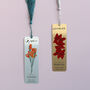 Personalised Birth Flower Bookmark, thumbnail 4 of 12