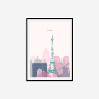 Minimalist Paris Travel Print, 2 of 8