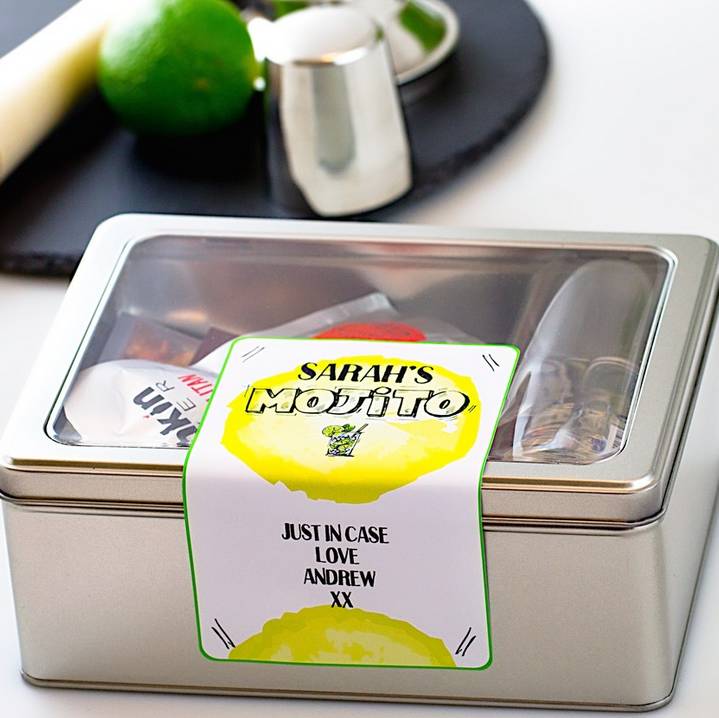 Personalised Mojito Cocktail Kit By The Letteroom