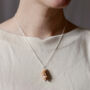 Natural Shell Ocean Sterling Silver Necklace, thumbnail 2 of 5