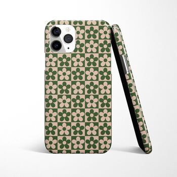 Check Flower Phone Case, 3 of 12