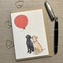 Personalised Labrador Birthday Card, thumbnail 5 of 12