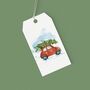 Premium Quality Coming Home For Christmas Car Gift Wrapping Paper, Superior Thickness, thumbnail 4 of 7