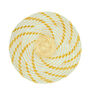 Sky Blue And Gold Spiral Placemats Set Of Four, thumbnail 2 of 3