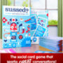 Sussed The Wacky ‘What Would You Do?’ Social Card Game Ages 10+ Cool Blue Pack, thumbnail 1 of 6