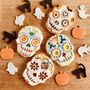 Day Of The Dead Colouring In Halloween Biscuit Set, thumbnail 2 of 12