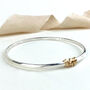 The Tanner Personalised Bangle, thumbnail 4 of 6