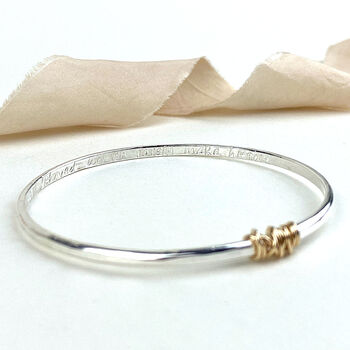 The Tanner Personalised Bangle, 4 of 6