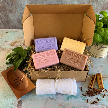 Handmade French Soaps 'Aromatic' Gift Set, 2 of 6