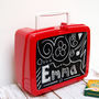 Chalkboard Retro Plastic Lunch Box With Handle, thumbnail 1 of 11
