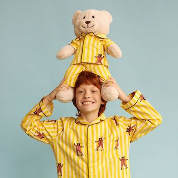 Skater Bear Pyjama Set With Matching Teddy Bear, 3 of 5