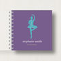 Personalised Kid's Ballet Small Notebook, thumbnail 7 of 9