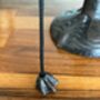Brown Cast Iron Cook Book Holder Kitchen Recipe Stand, thumbnail 3 of 6