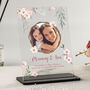 Personalised Mummy Floral Photo Acrylic Plaque, thumbnail 1 of 3