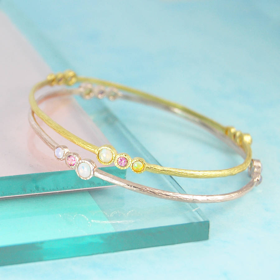 gold over silver anklets