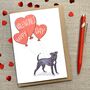 Personalised Patterdale Happy Valentine's Day Card, thumbnail 1 of 2