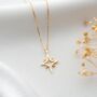 Sterling Silver North Star Necklace, thumbnail 1 of 11