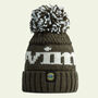 The Swimzi Deep Forest Reflective Super Bobble Hat, thumbnail 1 of 6