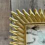 Gold Starburst Photo Picture Frame 6x4 Inch, thumbnail 5 of 9