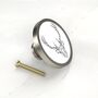 Geometric Animal Cabinet Knobs For Children's Bedroom, Nursery's, Playroom In A Gold, Silver, Black And Antique Gold Base, thumbnail 8 of 9