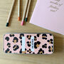 Personalised Leopard Print Tin Pencil Case, thumbnail 5 of 5
