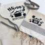 Personalised Set Of Kitchen Apron And Tea Towel, thumbnail 2 of 12