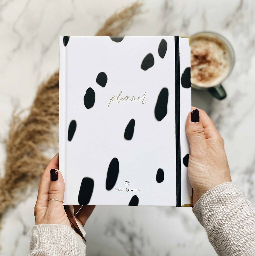 Undated Weekly Planner Dalmatian, 1 of 10