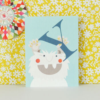 Mini Y For Yeti Card, 3 of 5