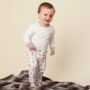 Baby And Children's White Soldier Print Pyjamas, thumbnail 1 of 7