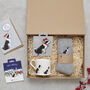 Christmas Border Collie Dog Pin Badge, thumbnail 4 of 12