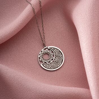 'You Are My Sun And Moon' Necklace, 4 of 10