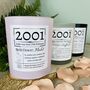 Personalised 21st Birth Flower Birthday Candle, thumbnail 1 of 12